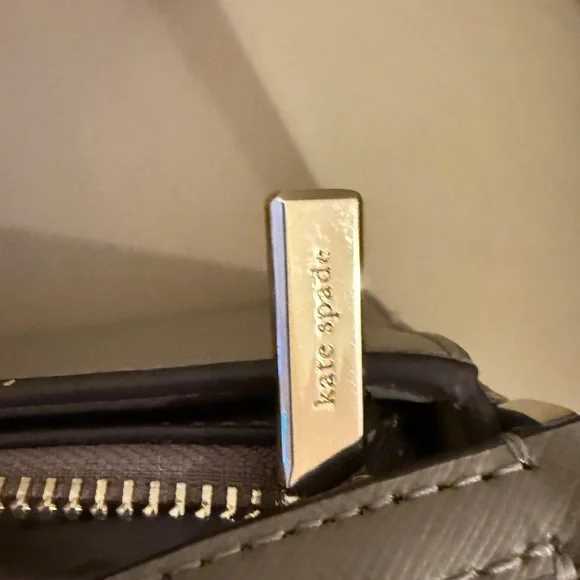 Kate Spade New York Rory Crossbody Bag in gray saffiano leather - Picture 5 of 11